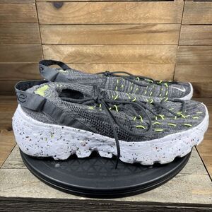 Nike Mens Size 9 Space Hippie 04 Athletic Lace Up Sneakers Gray CZ6398-010